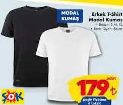 SLAZENGER ERKEK T-SHİRT MODAL KUMAŞ